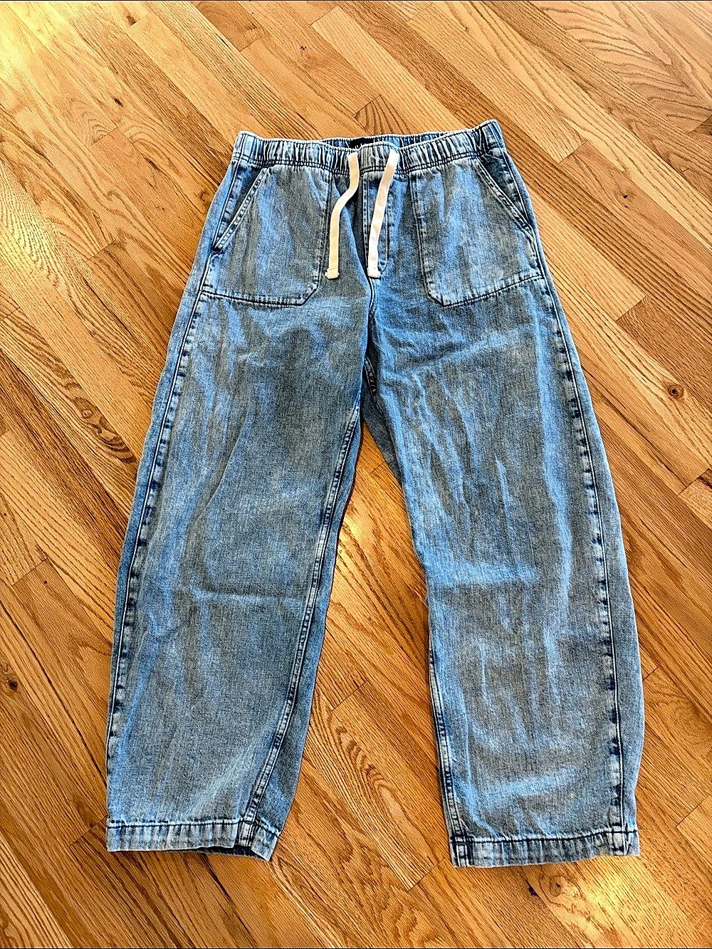 Gap Slouchy Barrel pull on jeans
